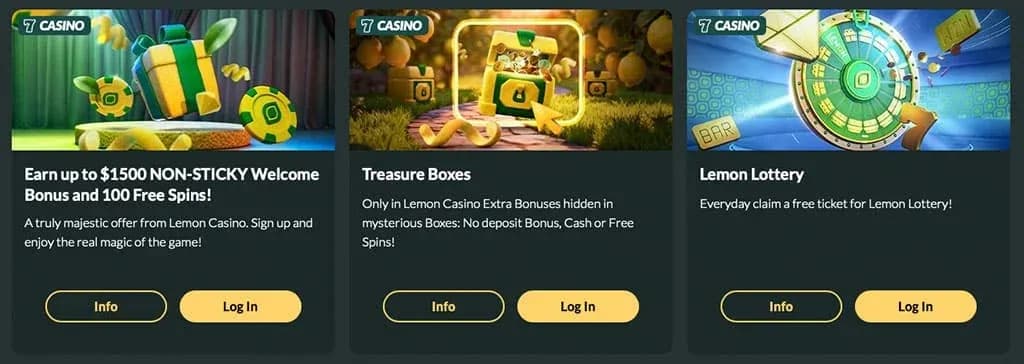 Bonus w Lemon casino
